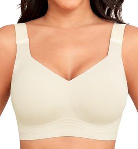 Soutien-gorge sans armatures pour femmes, couvrant entièrement la poitrine, confort quotidien, tendance - Product Image 6