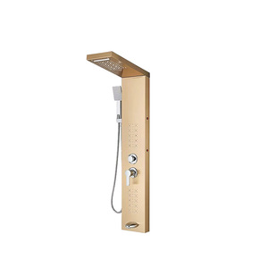 Stainless Steel Shower Set 304 With <b>Thermostatic</b> <b>Control</b> Rain Shower Square Head Easy Installation Bathroom - Product Image 4