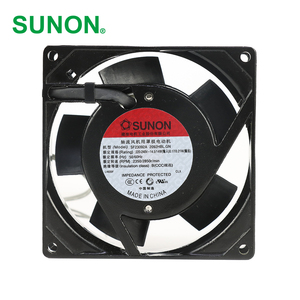 Ventilateur SUNON SF23092A 2092HBL.GN OEM 92x92x25mm 220-240VAC 0.07/0.06A 14.5/14W 2350/2850RPM 30/37CFM à roulement à billes pour armoire et onduleur - Product Image 1