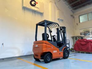 2 टन इलेक्ट्रिक फोर्कलिफ्ट पैलेट ट्रक लिफ्ट कार नई स्थिति रेस्तरां और खुदरा उद्योगों के लिए गोदाम में उपयोग किया जाता है - Product Image 3