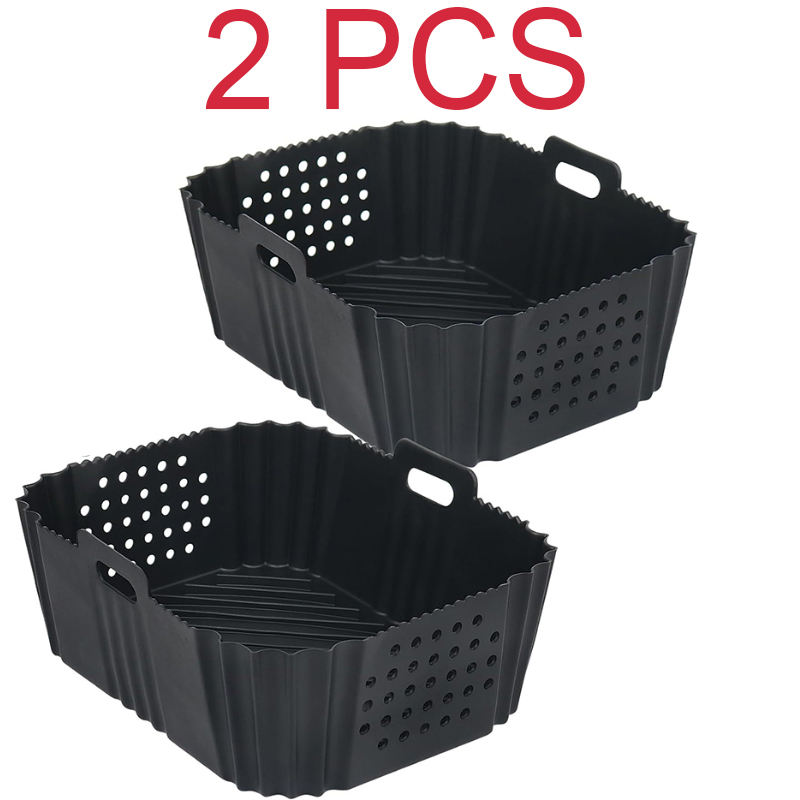 2pcs silicone basket