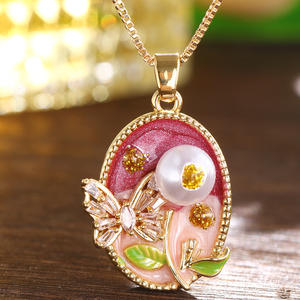 2025 New Design Plated Copper Hot Selling Luxury <strong>Necklace</strong> <strong>for</strong> Women Fine Jewelry <strong>Sister</strong> <strong>Necklace</strong> - Product Image 6