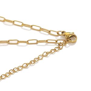Pvd Vacuum Necklace 2 Tier <b>Chain</b> Cross Border Multi Fast Worldwide Shipping Two Tone Plating Technical Color Retention Time - Product Image 4
