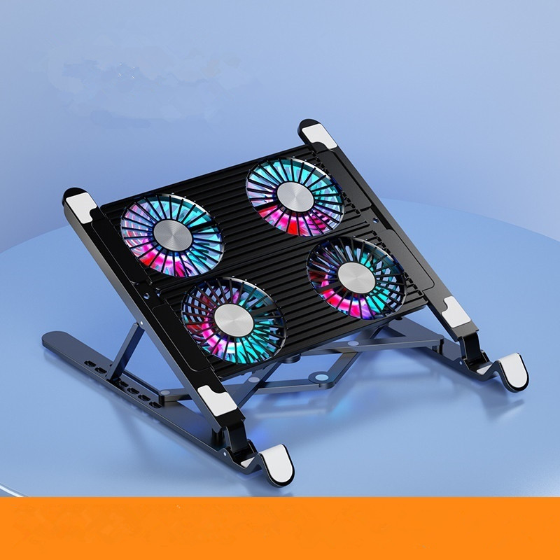 Универсальная подставка для планшета, Складной вентилятор быстрого отключения звука, регулируемый угол, держатель для 11-17,3 дюймового компьютера, ноутбука, Macbook Air Ipad