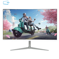 QiHui OEM échantillon gratuit bon marché 24 pouces moniteur IPS LED écran PC de bureau 4ms LCD moniteur d'ordinateur 1920x1080P