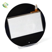Panel de Pantalla Táctil Capacitiva de 10.1 Pulgadas con Forma Circular Personalizada y Tamaño a Medida, con Interfaz I2C