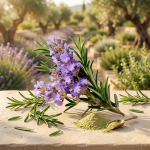 Extrait de feuille de romarin en poudre, ingrédients à base de plantes, qualité fabricant, vente en gros en vrac - Product Image 1
