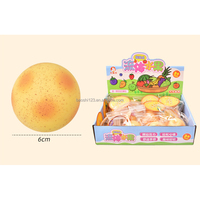 Jouet Squishy en TPR en forme de pomme de terre de 6 cm, aliment de simulation réaliste à remontée lente, jouet anti-stress, balle à presser pour jeu alimentaire, vente en gros