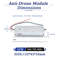 Amplificateur de puissance GaN personnalisable 50W 2600-2900MHz, module Lora, module anti-drone, VCO intégré