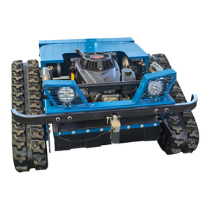 मजबूत ट्रैक लॉन मोवर उत्कृष्ट ढलान घास काटने की मशीन खेत के बगीचे और खरपतवार नियंत्रण के लिए - Product Image 2