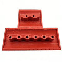 Set Alat Tekstur Kayu Silikon GT001 (2PCS), Alat Emboss Tekstur Kayu untuk Lukisan Dinding