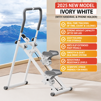 Monte-escaliers électrique pliable pour usage domestique, durable, léger, appareil d'exercice cardiovasculaire d'intérieur, équipement de fitness
