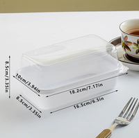 Boîte d'emballage de rouleau de gâteau, rouleau suisse, coupé en morceaux, rouleau de serviette, cuisson chinoise, pâtisserie occidentale, boîte à gâteau de dessert