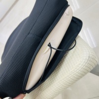 Nouveau électrique vertèbre cervicale dos massage oreiller taille masseur chaise de bureau maison voiture oreiller lombaire voiture coussin lombaire
