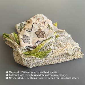 Trapos de Algodón Reciclado para Uso Industrial, Trapos de Limpieza 100% Algodón para Uso Marino - Product Image 4