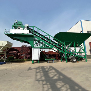 โรงงานผสมคอนกรีตสำเร็จรูป HZS100 กำลังการผลิต 120 ลูกบาศก์เมตร/ชั่วโมง สำหรับงานก่อสร้าง - Product Image 1