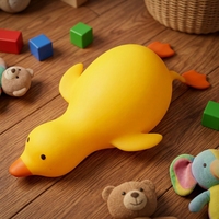 Jouet Canard Géant Anti-Stress Extensible, Jouet Fidget Canard Géant Amusant et Moelleux pour Enfants, Vente Chaude