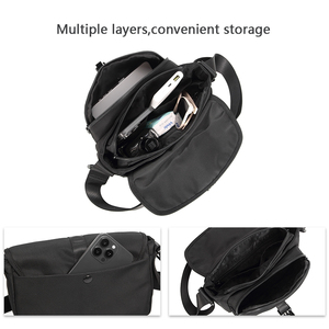 Unisex nuova borsa da petto accoppiata marsupio stile <span class=keywords><strong>Messenger</strong></span> Casual a tracolla - Product Image 5