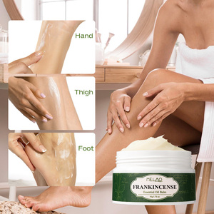 Private Label Antioxidant Protect Frankincense Balm Moisturizing Body Massage <strong>Cream</strong> Frankincense Essential Oil Balm For Skin