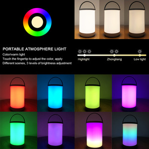 USB Charging Touch RGB Dimmable Portable Atmosphere Smart Home <strong>Light</strong> - Product Image 4