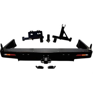 Parachoques Trasero de Doble Eje Serie LC 76 <span class=keywords><strong>78</strong></span> 79 con Soporte para Tanque de Combustible y Soporte para Llanta de Repuesto, Piezas de Mejora - Product Image 1