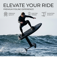 Planche de surf électrique hydrofoil mate en gros avec télécommande sans fil, moteur brushless et batterie, scooter aquatique
