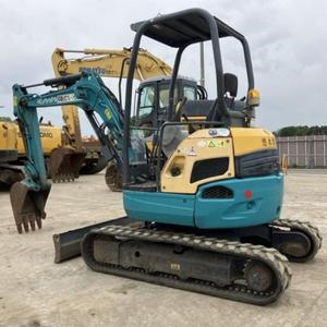 Premium Kubota Mini Used Crawler Excavator 2017 model 3ton Backhoe Tracked Mini Excavator small digger Quality Used Excavator - Product Image 4