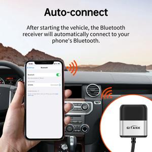 Adaptador de Interfaz de Música Inalámbrico <span class=keywords><strong>Bluetooth</strong></span> GITANK-300L con AptX-HD para Puerto <span class=keywords><strong>iPod</strong></span> de Land Rover, Range Rover y Jaguar - Product Image 6