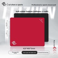 [Série Ultra-Douce Zéro-Residu Lei Zhen] Grand Tapis de Souris Gaming FPS Professionnel Ultra-Doux Non Toxique Couleur Unie