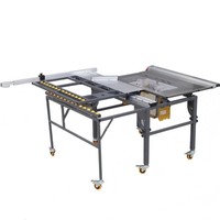 Mesin Gergaji Kayu Horizontal 220V untuk Memotong Log dan Panel, Komponen Inti Motor Spindle Blade untuk Pengolahan Kayu