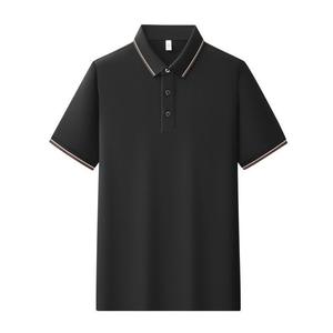 Camisetas Polo Promocionales de Algodón Mercerizado, Transpirables, Ropa de Trabajo de Verano, Uniformes Corporativos Personalizados, Blanco, Negro, Azul Oscuro - Product Image 2