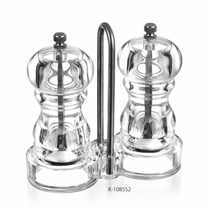 เครื่องบดครัวแบบคลาสสิค รุ่น <span class=keywords><strong>K</strong></span>-1085S2 ขายดี ทนทาน ชุดเครื่องบดเกลือและพริกไทยอะคริลิคใส สำหรับใช้ในครัวเรือน - Product Image 1