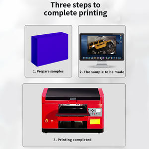 DOMSEM 2025 nouveauté imprimante UV jet d'encre cylindre Machine pour Flex pour verre bouteille d'eau coque de téléphone métal XP600 tête d'impression - Product Image 4