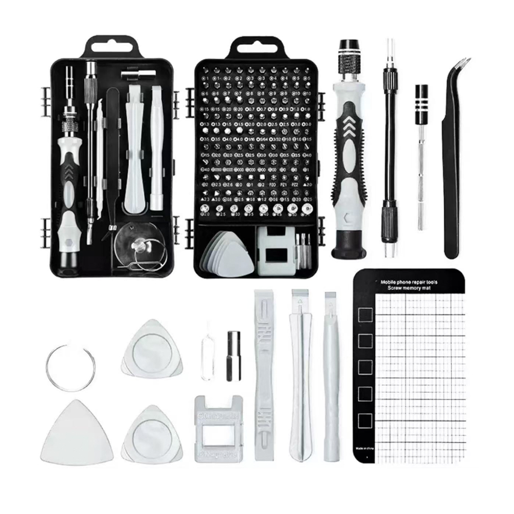 122 in 1 Multi-precision Mobile Phone Repair Kit Household Tool Screwdriver Set With Handy Hand Repair Tools-001 · image 1