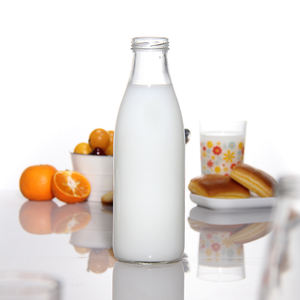 Más vendidos 350Ml 500Ml 1 litro sin plomo vidrio agua Jarra <span class=keywords><strong>Weck</strong></span> jugo tarro botellas de leche con tapas - Product Image 1