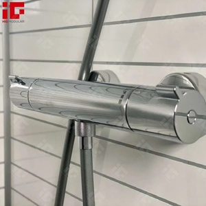 Casa Prefabricada Personalizada <span class=keywords><strong>de</strong></span> 20 pies, Estilo Moderno, Económica, con Aspecto <span class=keywords><strong>de</strong></span> Madera, Portátil, Modular, Tipo Contenedor, con Techo a Dos Aguas - Product Image 5