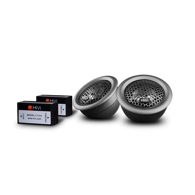 HiVi Hi-Fi CT26A 25mm 1inch Silk Dome Tweeter Speaker Fit for Car Audio System