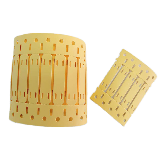 PE Yellow Printable Marker Cable Labels Tags