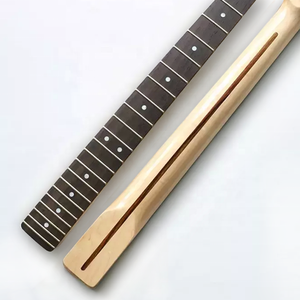 Mástil de guitarra estilo TL para zurdos, de arce, con diapasón de palisandro y marcadores de puntos de nácar, en oferta. - Product Image 1