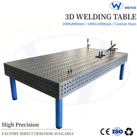 Table d'inspection en fonte robuste, neuve, vente directe usine, plateforme de soudage haute résistance Hebei Weiyue