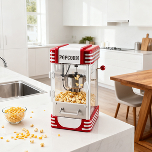 Máquina Expendedora de <span class=keywords><strong>Palomitas</strong></span> de Maíz Eléctrica Comercial con Función Automática, Modelo <span class=keywords><strong>para</strong></span> Uso Doméstico - Product Image 1