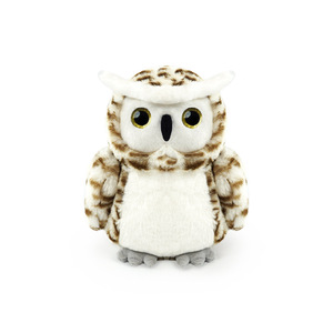 Peluche réaliste Hibou de grange et Hibou à longues oreilles avec rembourrage en coton PP, coussin éducatif à câliner pour les 14 ans et plus, unisexe - Product Image 5