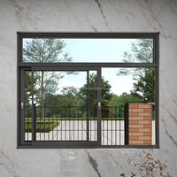 Ventanas Corredizas Modernas de Aleación de Aluminio Lineales, Minimalistas, Resistentes a Huracanes, Insonorizadas, con Gran Ventilación, Aislamiento Térmico y Energía