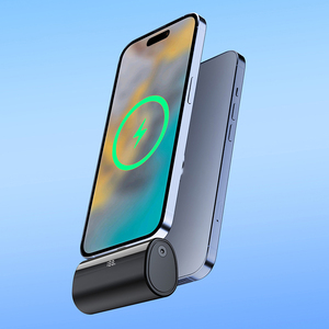 Factory Mini Capsule 5000mAh Power Banks con pantalla digital Tipo C Cargador Power <span class=keywords><strong>Bank</strong></span> 5000mAh Powerbank - Product Image 4