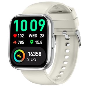 P114 Square Silicone <strong>Smart</strong> <strong>Watch</strong> Heart Rate Blood Oxygen Health Monitoring Sports For Call Source Factory - Product Image 4