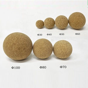 Custom Eco-Friendly Solid Cork Yoga Single Massage <strong>Ball</strong> for Body FitnessArm <strong>Leg</strong> Hand Foot Relaxation and <strong>Exercise</strong> Inspired - Product Image 5