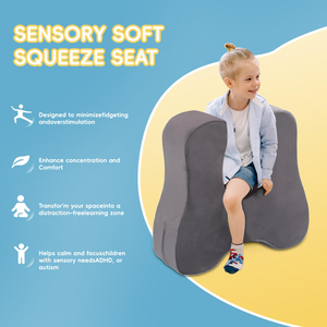 Silla Sensorial Sensa Soft Squeezs con Espuma Viscoelástica Personalizable, Divertida y Funcional para Niños - Product Image 5