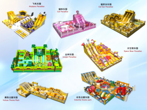 Lớn trượt nước Inflatable cho trẻ em và người lớn thương mại moonwalks Blow-up Hồ bơi cho nhà sử dụng trong nhà thương mại trượt nước - Product Image 4