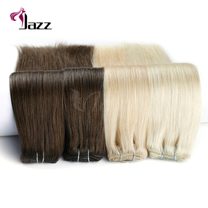 Extensions de cheveux brésiliens naturels — ali queen, cheveux humains épais, double trame, crochet à <span class=keywords><strong>la</strong></span> <span class=keywords><strong>main</strong></span>, 20 a, en stock - Product Image 1