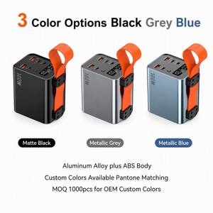แบตสำรองขนาดใหญ่ 60000mAh รองรับ PD100W ชาร์จเร็ว 22.5W สำหรับแล็ปท็อป พร้อมไฟ LED SOS สำหรับตั้งแคมป์กลางแจ้ง - Product Image 4